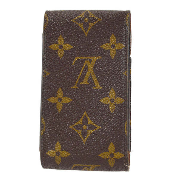 LOUIS VUITTON 2018 Monogram Etui Cigarette Case Small Good M63024 28600 - Picture 2 of 7